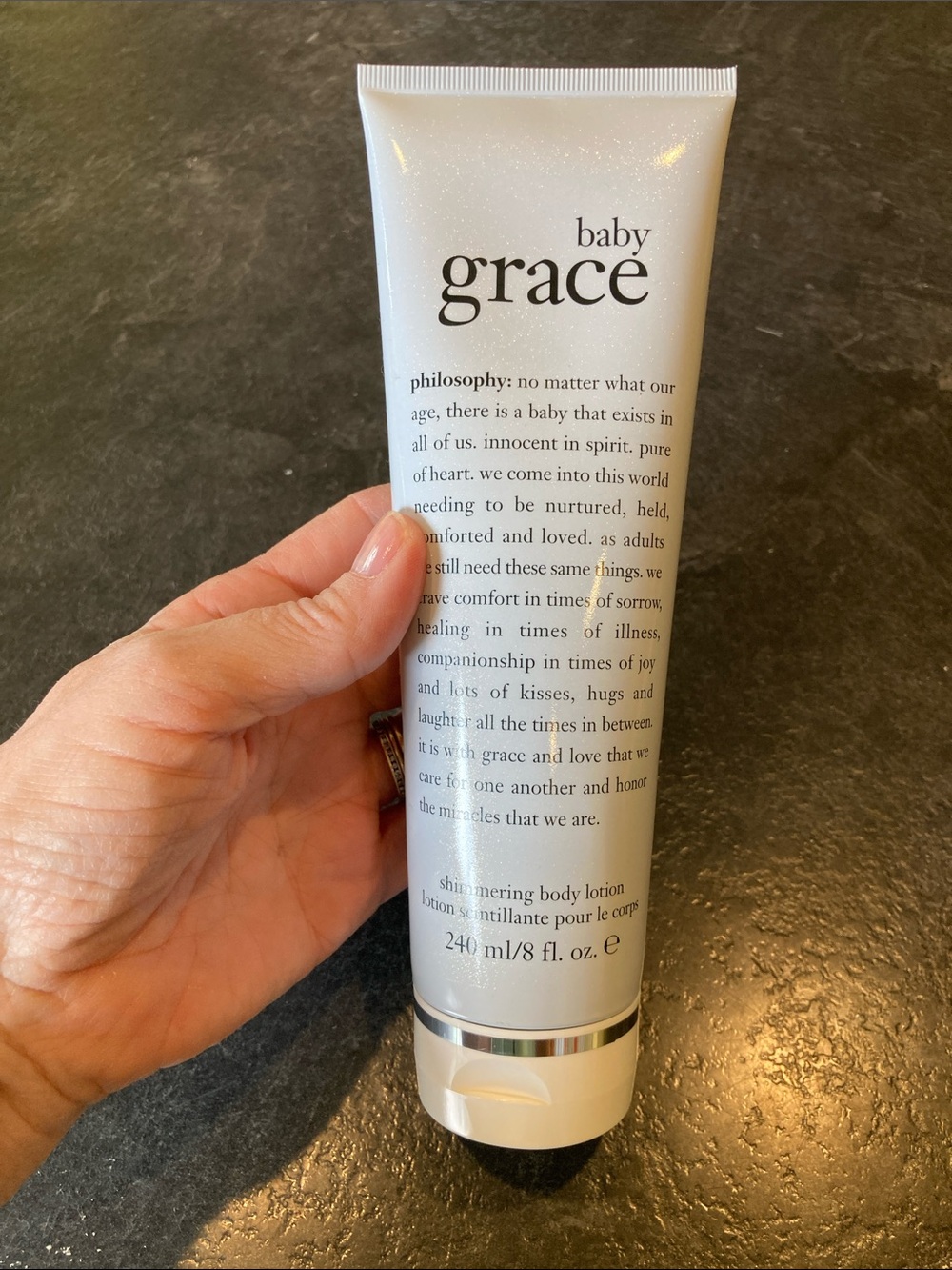 Philosophy Baby Grace shimmering body lotion 8 ounce - Brand New